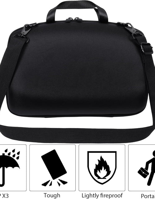 Load image into Gallery viewer, Hard Travel Case Replacement for JBL Xtreme 2 Portable Wireless Bluetooth Speaker (Xtreme 2, Black Hard Case with Inner Blue)
