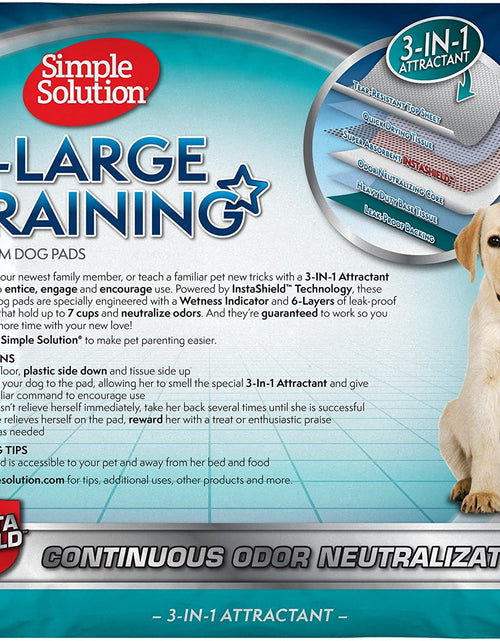 Load image into Gallery viewer, Extra Large Pee Pads for Dogs, Puppy Potty Training, Leak Proof Dog Pads, Pet Pee Pad, Disposable Puppy Pad, XLARGE 28"X30"
