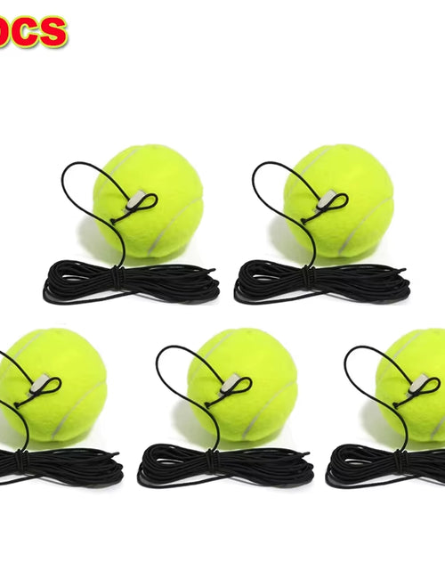 Load image into Gallery viewer, Tennis Training Ball Tennis Trainer Professional Training Tool Exercise Rebound Ball Indoor Tennis Practice Padel Accessories

