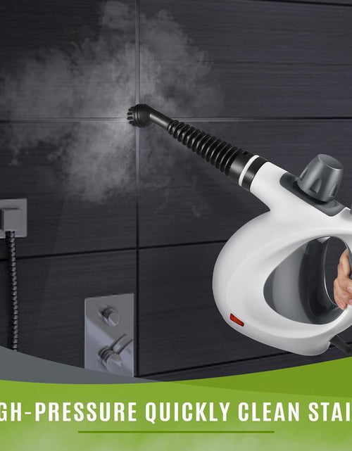 Load image into Gallery viewer, Pressurized Handheld Steam Cleaner &amp; Rechargeable Spin Scrubber
