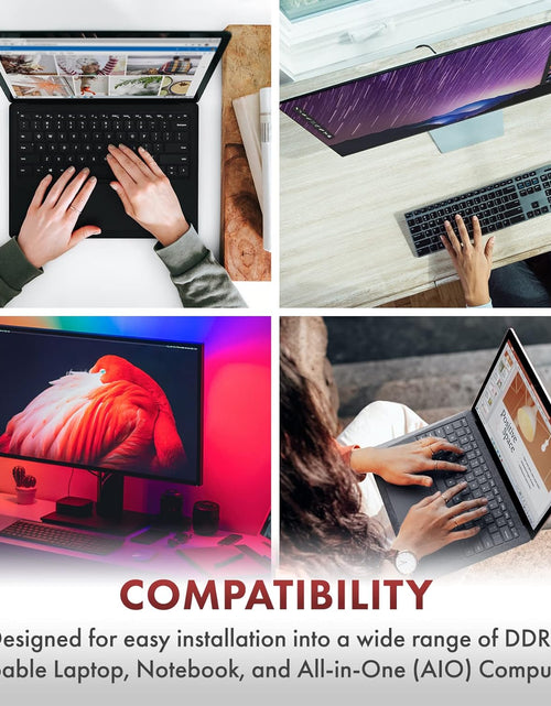 Load image into Gallery viewer, RAM 16GB Kit (2X8Gb) DDR3/DDR3L 1333 Mhz PC3L-10600 (PC3-10600) SODIMM - Laptop &amp; All-In-One Computer Memory - CL9 2Rx8 1.35V 204-Pin SO-DIMM Non-Ecc Unbuffered Upgrade Modules
