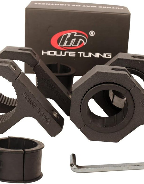 Load image into Gallery viewer, Roll Bar Clamps 1.75 Inch-Pack 4 Tube Clamp Bracket 1 3/4 Inch Roll Bar Mounting Brackets for UTV Truck Light Mount (1.75"-Clamp Mount Kit)
