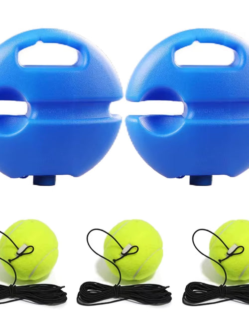 Load image into Gallery viewer, Tennis Training Ball Tennis Trainer Professional Training Tool Exercise Rebound Ball Indoor Tennis Practice Padel Accessories
