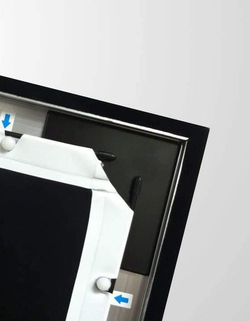 Load image into Gallery viewer, STR Series 6 Piece Home Theater Fixed Frame 4K / 8K Ultra HD, HDTV, HDR &amp; Active 3D Movie Projection Screen, 16:9 Format, 150" Diagonal, White Material STR-169150
