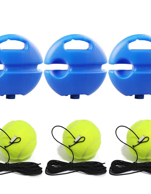 Load image into Gallery viewer, Tennis Training Ball Tennis Trainer Professional Training Tool Exercise Rebound Ball Indoor Tennis Practice Padel Accessories
