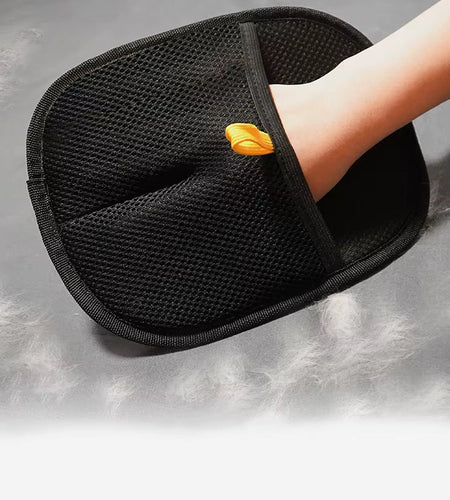 Double Pet Electrostatic Hair Removal Gloves Cat Hair Removal Brush Adhesive Gloves Cat Hair Comb Washing Hair Removal Grooming