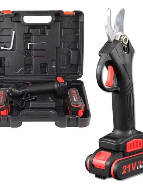 Load image into Gallery viewer, PowerPrune 21V Cordless Electric Pruner – Effortless Tree &amp; Bonsai Branch Cutting Tool
