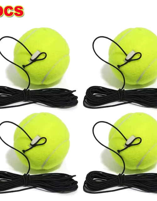 Load image into Gallery viewer, Tennis Training Ball Tennis Trainer Professional Training Tool Exercise Rebound Ball Indoor Tennis Practice Padel Accessories
