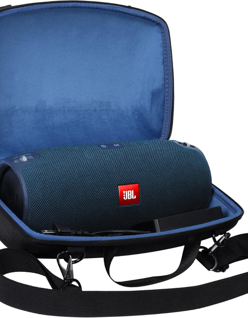 Load image into Gallery viewer, Hard Travel Case Replacement for JBL Xtreme 2 Portable Wireless Bluetooth Speaker (Xtreme 2, Black Hard Case with Inner Blue)
