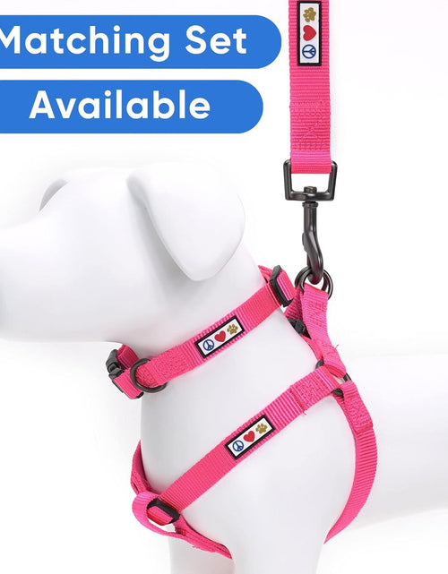 Load image into Gallery viewer, 6 FT Solid Color Leash Puppy Leash Dog Leash Comfortable Handle Dog Training Leash 6 Ft Dog Leash Medium Dog Leash / Large Dog Leash Pink Dog Leash

